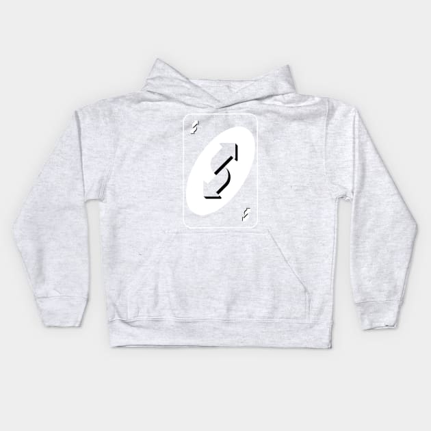 Reverse Card Kids Hoodie by Daribo